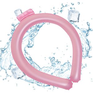 <b>Neck</b> Cooling Band Cold Anti-Heat <b>Neck</b> <b>Cooler</b> Wraps Reusable Cooling Ring <b>Neck</b> <b>Coolers</b> for Outdoor Sports and Quick Relief - Product Image 6