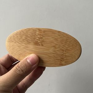 Oval Bamboo Handle <b>Beard</b> Cleaning Brush Boar Bristle <b>Beard</b> Grooming Brush for Daily <b>Care</b> - Product Image 5