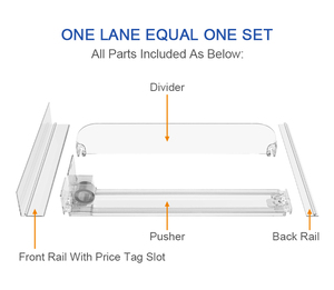 Tự Động Kệ Pusher Thuốc Lá, Cigrete Pusher Lắp Ráp - Product Image 2