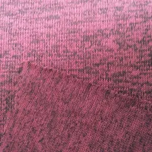 Rayon polyester spandex kesim ve dikmek Y/D slub jersey örgü kumaş