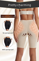 Nuevo diseño trasero femenino Colombianas-acolchado Hip Enhancer Shapewear Con Relleno Pompis acolchado señoras con almohadillas
