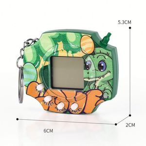 Juguete Electrónico de Dinosaurio para Niños, Mini Máquina de Mascotas Antigua con Función de Alimentación, Llavero y Colgante para Mochila, Éxito de Ventas Transfronterizo - Product Image 6