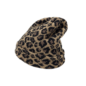 Bonnet d'<span class=keywords><strong>hiver</strong></span> en forme <span class=keywords><strong>de</strong></span> léopard avec logo personnalisé - Product Image 1