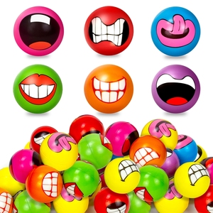 Liquidation des ventes motif personnalisé Logo petite boule de décompression <span class=keywords><strong>en</strong></span> mousse solide EVA Flexible adulte et enfant <span class=keywords><strong>jouet</strong></span> d'extrusion de compression - Product Image 2