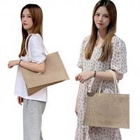 Sacs de plage en toile de jute, lin et chanvre naturels écologiques, sacs de shopping personnalisés pour filles, fabricants en gros