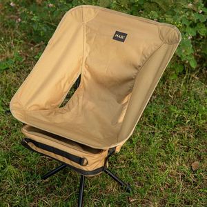 Modern Durable Outdoor Folding <b>Moon</b> Aluminum Alloy Beach Lounge <b>Chair</b> Portable Rotatable Eco-Friendly School Hospital - Product Image 6