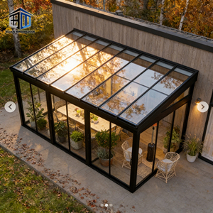 Veranda in Alluminio NUOXIN 6063-T6, Casa di Vetro per Quattro Stagioni Impermeabile per Applicazioni in Ville Eleganti e Minimaliste - Product Image 1