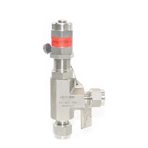 Vanne de décharge proportionnelle à compression de 8 mm, vanne de sécurité haute pression en acier inoxydable pour pipeline de gaz - Product Image 1