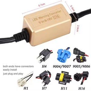 H7 H8 H11 9005 9006 9007 9012 H13 H1 H3 <span class=keywords><strong>H4</strong></span> Decodificador LED de cancelación de resistencia antiparpadeo sin errores - Product Image 5