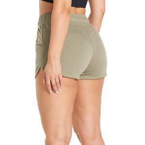 Women's High <b>Waist</b> <b>Elastic</b> Sport Shorts Breathable Workout Booty Short Tummy Control Sexy Yoga Seamless Fitness Hip Lifting - Product Image 3