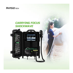 Machine vétérinaire avancée de thérapie par ondes de choc de dispositif <span class=keywords><strong>ESWT</strong></span> Offre Spéciale focalisé pour le soulagement de la douleur des chiens de cheval et la réhabilitation tissulaire - Product Image 1