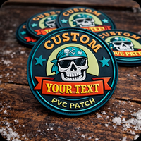 Patch en PVC personnalisé en gros avec logo, patch en caoutchouc par sublimation avec velcro, patch thermocollant pour chapeaux, sacs et vêtements (marquage de marque)