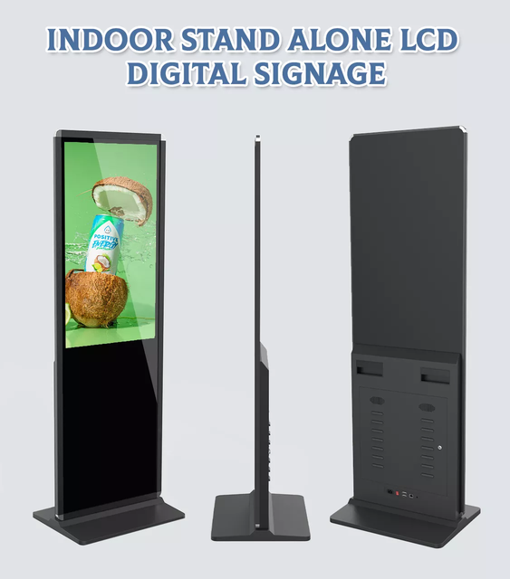 55 Inch Touch Screen Electronic Advertising Boards Digital Signage Touch Screen Kiosk Digital Advertising Display