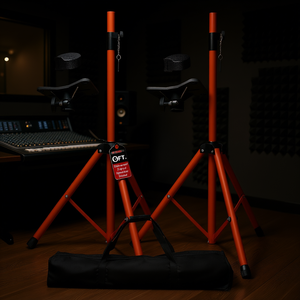 Soporte de trípode de 5 puntas y 72 pulgadas, ajustable, de metal, para altavoces, para monitores de estudio de DJ y accesorios. - Product Image 2