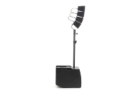 Sistema de Altavoces Line Array Activos y Pasivos HYANKA LVP-212 de 12 Pulgadas, 200W+, Sonido Envolvente, Plástico Resistente al Agua