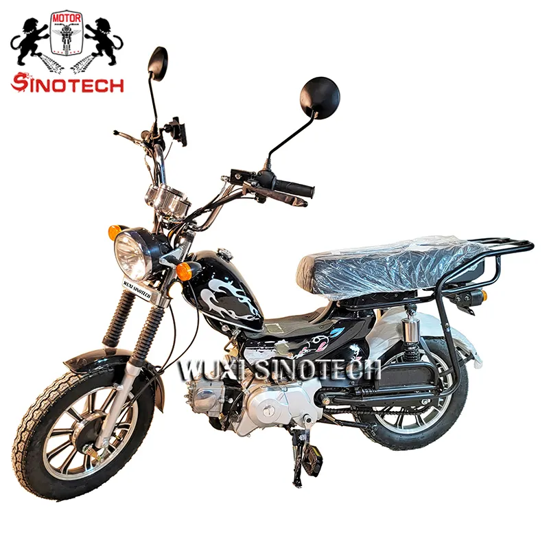 2023 New Super Fuel-Efficient Motorbike 50cc 125cc 150cc Gas Gasoline Moped 500km Long Range Petrol Scooter for Adults