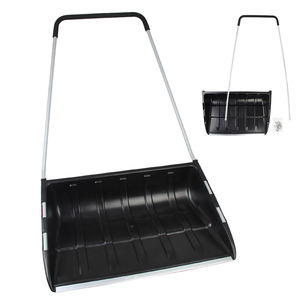 Outil de déneigement robuste portable grande <span class=keywords><strong>pelle</strong></span> à <span class=keywords><strong>neige</strong></span> avec poignée en U pour la maison allée garage arrière-cour - Product Image 1