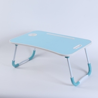 Bureau d'ordinateur et de travail portable et pliable, table pour ordinateur portable pour lit