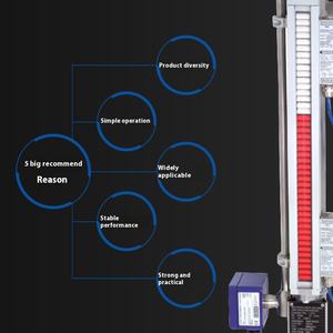 <span class=keywords><strong>Wika</strong></span> KSR-BNA 산업 등급 스테인레스 스틸 및 플라스틱 마그네틱 플랩 레벨 게이지 - Product Image 2
