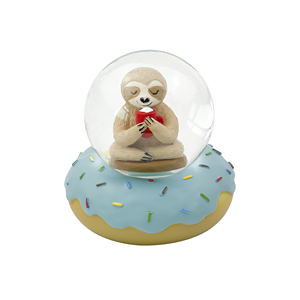 كرة ثلجية من الراتنج مرسومة يدويًا قابلة للتخصيص بالجملة، تذكار سياحي يمثل تمثال الحرية الأمريكي، هدية ترويجية بموضوع الحب - Product Image 3