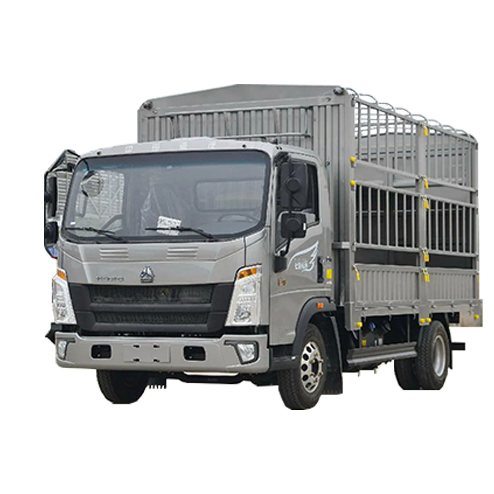 Cheap SINOTRUK HOWO 1-10ton Van Type Light Fence Truck Cargo Truck