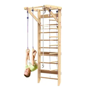 Горячая распродажа, детская деревянная лестница для гимнастики