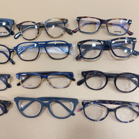Montures de lunettes optiques en acétate mélangé en gros, en stock, pour hommes et femmes, style classique, Monturas Ópticas