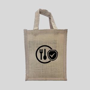 Bolsa de Compras de Yute Resistente de Alta Calidad, Bolsa de Transporte Reutilizable de Fibra Natural con Costuras y Asas Resistentes, Disponible para la Venta - Product Image 2