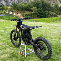 Moto tout-terrain électrique Arctic Leopard XE Pro S 20000W 72V 55Ah 100 km/h, couple de 600 Nm, course hors route