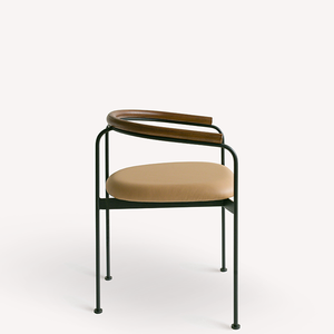 Sedia Baia all'Ingrosso, Sedia di Design Giapponese, Poltrona Retrò in Ferro Battuto, Semplice Sedia da Pranzo in Pelle per <span class=keywords><strong>Casa</strong></span> - Product Image 1