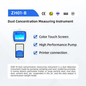 Kamu hava kalitesi izleme ünitesi için taşınabilir toz konsantrasyonu metre akan toz dedektörü - Product Image 4