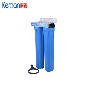 NW-BRK02 Elektrisches Manuelles Doppel-Wasserfiltrationssystem 20 Zoll Blaues Gehäuse mit Wasserhahn 1 Jahr Garantie für Haus und Außenbereich - Product Image 6