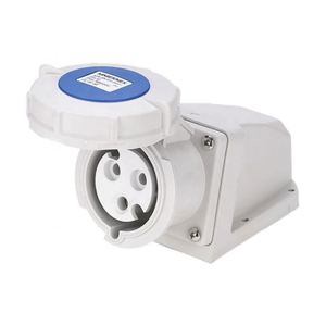 IEC Cee tiêu chuẩn gắn kết lớn lớn hiện tại ổ cắm IP67 63A 125amp 2P + E, 3P + E, 3P + N + E Kết nối công nghiệp - Product Image 3