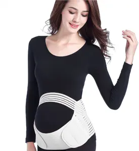 Ceinture abdominale réglable 3 en 1 pour femmes enceintes Ceinture de maternité respirante pour grossesse Bande abdominale - Product Image 1