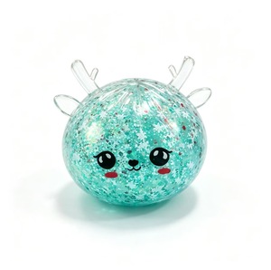 Juguete Blandito de Ciervo Navideño de Subida Lenta, Juguete Antiestrés Sensorial, Lindo Juguete Blandito para Aliviar el Estrés, Regalos Navideños - Product Image 6
