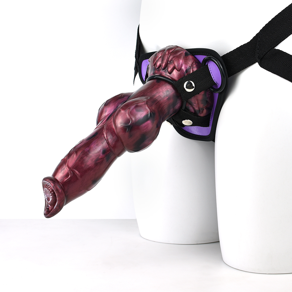 Dark Spirits dildo + purple belt