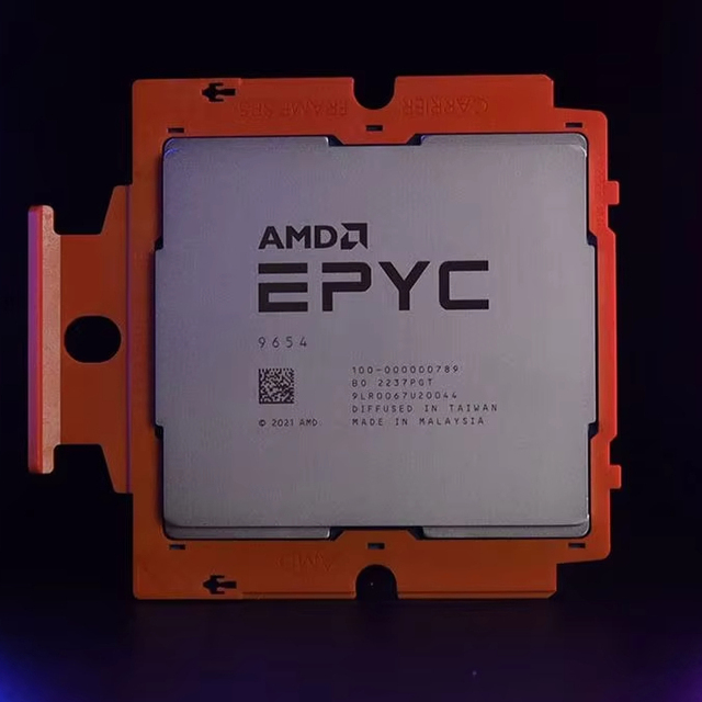For for 9654 Used Server CPU 96 Cores 192 Threads 2.4GHz 384MB L3 Cache TDP 360W 64-bit Virtualization