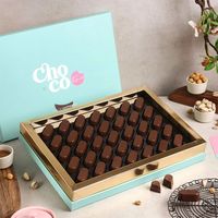 Boîte à chocolat en papier de luxe personnalisée avec séparateur pour 4, 6, 8, 12, 16, 20, 32 chocolats