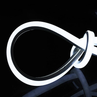 Tira de LED de Neón Flexible en Forma de D, T5, Haz de Luz Amplio de 270/360 Grados, para Iluminación de Letras de Canal, Directo de Fábrica
