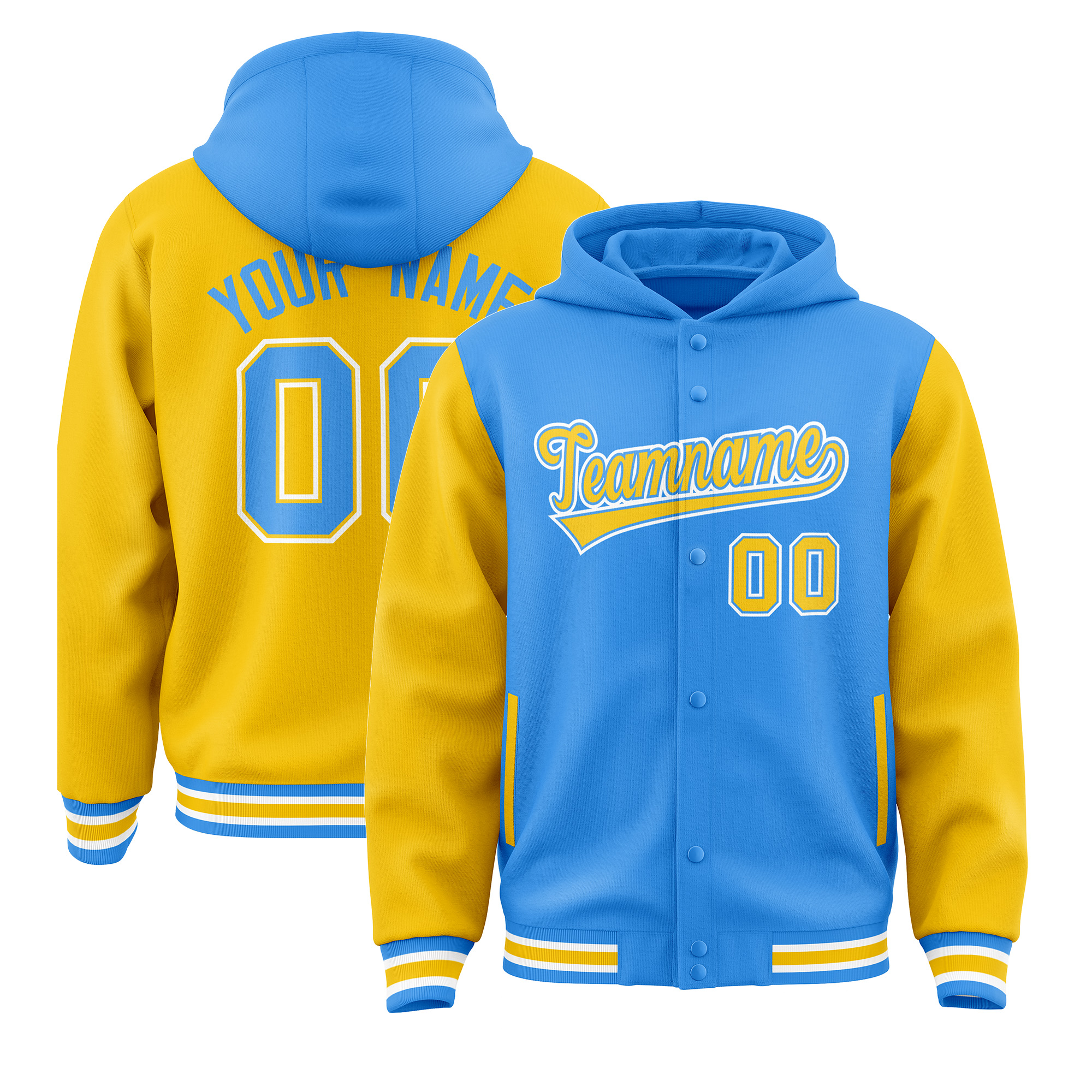 Powder Blue&Yellow-X35