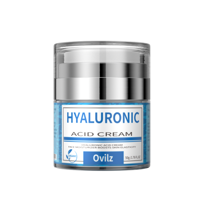 Crema hidratante con ácido hialurónico