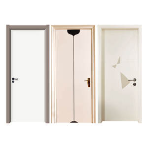 Puerta de Madera Sólida Victoriana Moderna B1065 con Aislamiento Acústico para Sala de Estar, Apartamento, Entrada, Baño, Aseo - Product Image 3