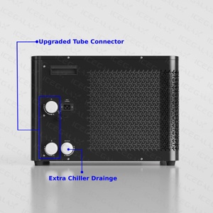 เครื่องทำน้ำเย็นสำหรับโรงงาน แรงดันไฟฟ้า 220V สำหรับอ่างน้ำเย็น อ่างน้ำแข็ง - Product Image 6