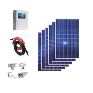 Groothandelsprijs Verkoop Gouden Leverancier 100kw Zonne-Energiesysteem Compleet Zonnestelsel 5kw Hybride Zonne-Energiesysteem