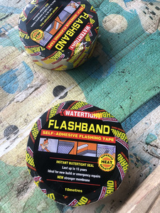 Cinta Asfáltica Autoadhesiva de Betún, Impermeable y Resistente al Agua, <span class=keywords><strong>para</strong></span> <span class=keywords><strong>Techos</strong></span>, Fabricación OEM/ODM, en Varios Colores - Product Image 1