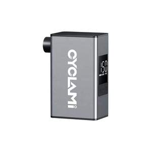 Pompe à vélo électrique A3 MAX en alliage d'aluminium avec logo personnalisé, 150 PSI, automatique, valves Schrader/Presta, portable, pour pneus de vélo de route et VTT - Product Image 1