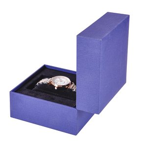 Estuche de regalo para reloj de plástico con diseño cuadrado inteligente y sencillo, caja protectora portátil, accesorios de almohada hechos a mano personalizados, OEM - Product Image 3