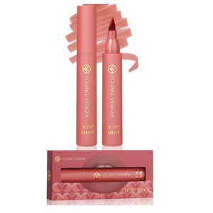 ดินสอเขียนขอบปาก3สีชุดน้ำลิปสติกลิปไลเนอร์เคลือบด้านไม่ติดกับถ้วยลิป - Product Image 1