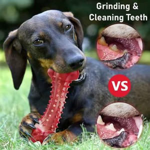 Đồ chơi nhai cho chó bán chạy, dành cho chó hay cắn mạnh, làm từ cao su, vị thịt bò, bền, gần như không thể phá hủy, đồ chơi nhai chắc chắn cho chó - Product Image 3