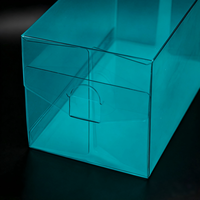 Boîtes cadeaux personnalisables en plastique PET/PVC/PP transparentes et colorées avec gaufrage, écologiques, disponibles en OEM/ODM, emballage Guangdong